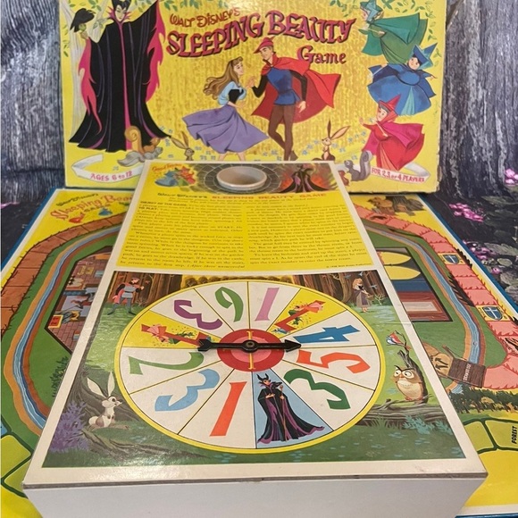 VHTF Antique 1958 Whitman x Walt Disney Sleeping Beauty Board Game - Picture 7 of 12